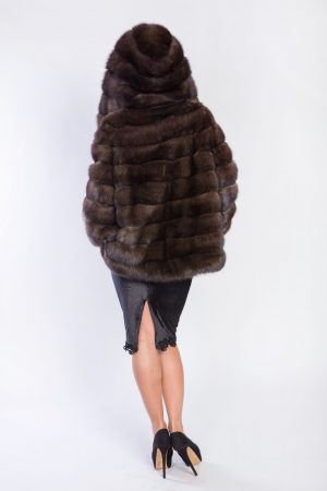 Манто из соболя