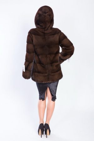 Норковый полушубок